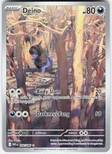 Deino Holo Illustration Rare SV: White Flare 146/086 NM on eBay
