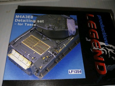 Legend 1/35 M4A3E8 Sherman ''Easy Eight'' Tank Detail Set WWII (for Tasca) LF1254