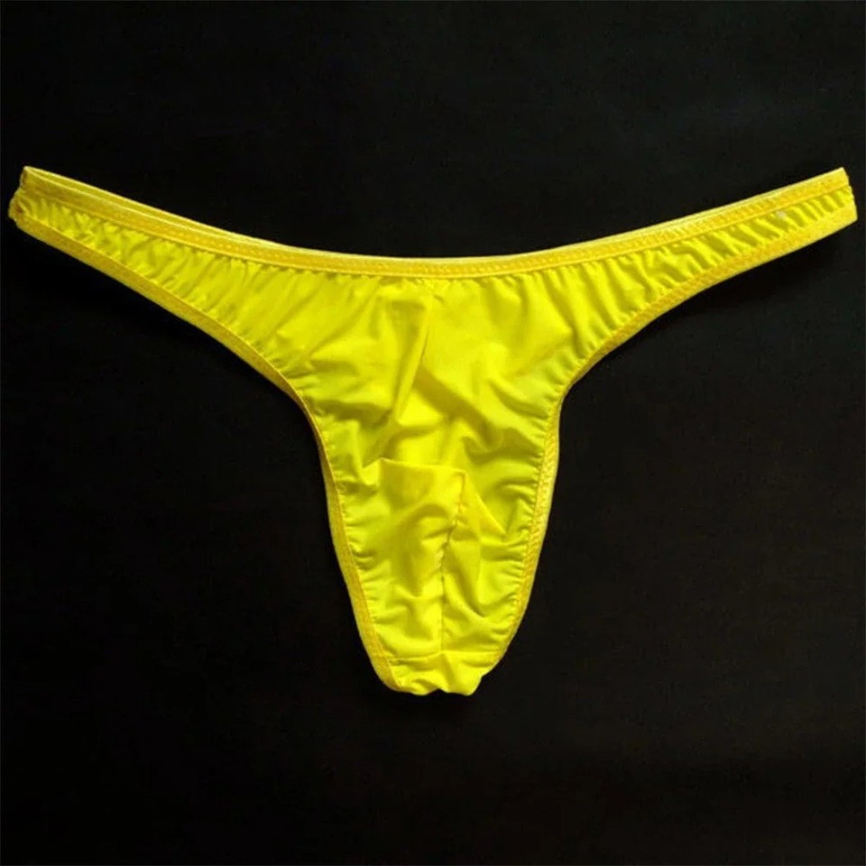Briefs Men Mini Thong Swimwear Underwear Bikini Swimsuit Beachwear Male ...