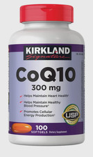 Kirkland Signature CoQ10 300 mg, 100 Softgels