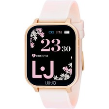 Smartwatch Donna LIU JO LUXURY VOICE ENERGY SWLJ116 Silicone Rosa Rosè