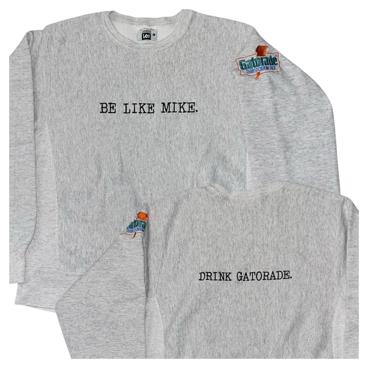 Vintage 90's Be Like Mike Drink Gatorade Sweatshirt Michael Jordan