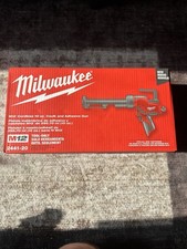 Milwaukee M12 12V Cordless 10 oz Adhesive  Caulk Gun w/ 2 Batteries   New