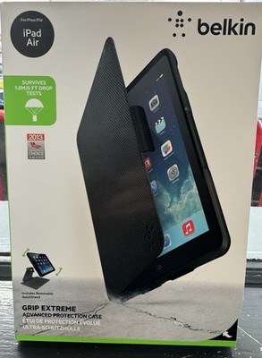 Belkin Grip Extreme Case Black for iPad Air Impact Resistant