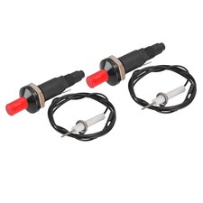 2pc Gas Grill Replacement Igniter Set fit for Weber 841001 Charcoal Performer
