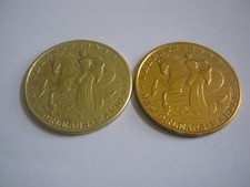 1972 & 1975 NO Mardi Gras Doubloons, Krewe of OKEANOS Conquerors & Your Life