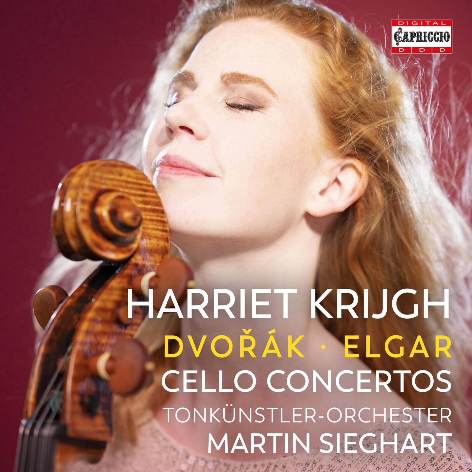 C5534 Harriet Krijgh; Tonkunstler-Orchester; Martin Sieghart Antonin Dvorak;