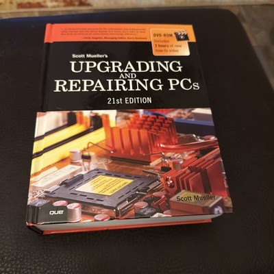 LIKE NEW + DVD Upgrading & Repairing PCS 21st Ed Scott Mueller 9780789750006