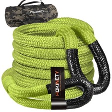 Kinetic Recovery Tow Rope 1-18 X20ft Offroad Snatch Strap 48000lbs Heavy Du...
