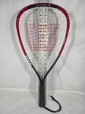 Wilson Fire XT Air-Lite Alloy Racquetball Racquet Red and Black Frame XS - 3 7/8