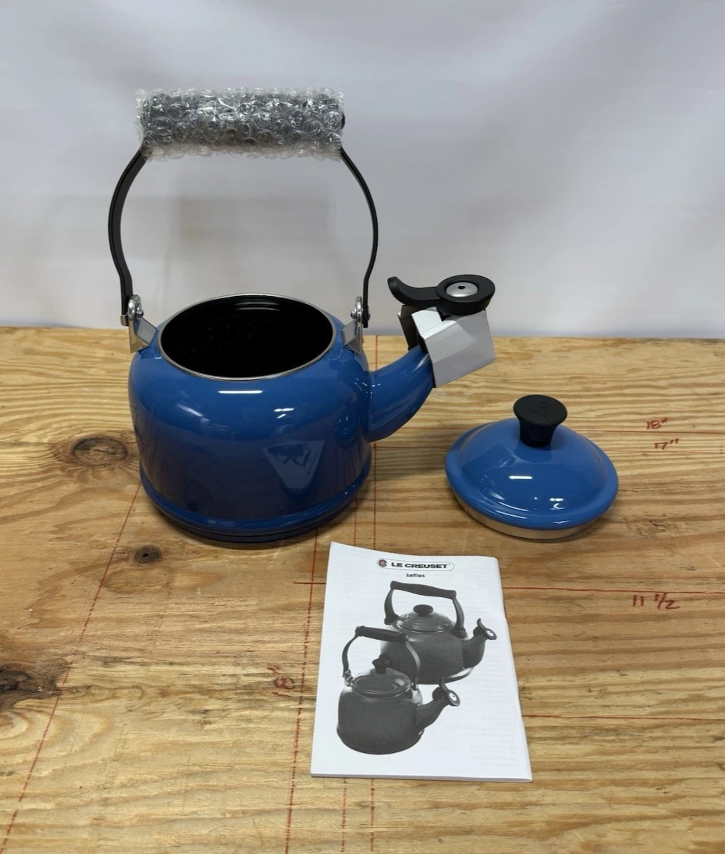 25+ Le Creuset Blue Tea & Whistling Kettle Tea Kettles for sale