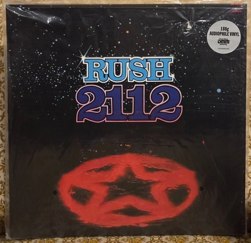 RUSH 2112 180G Audiophile Vinyl DMM Mastering 2015 - Brand New Sealed!
