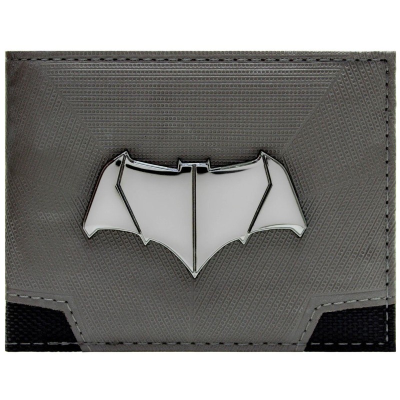 Batman El Caballero Oscuro Amanecer de la Justicia Baticiélago Metal Emblema Tarjeta de Identificación Billetera