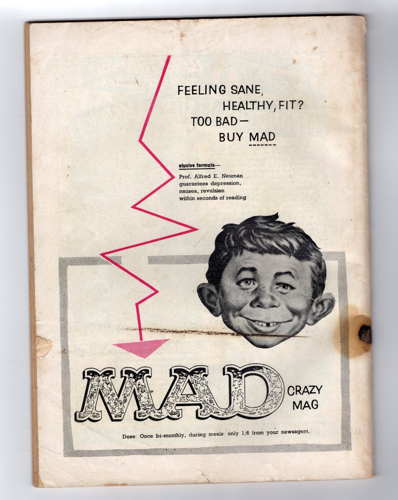 1959 ACG ADVENTURES INTO THE UNKNOWN #105 GROOT PROTOTYPE RARE KEY GRAIL UK