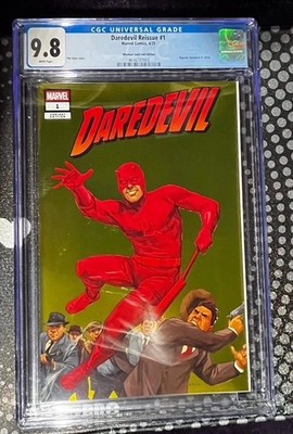 Daredevil Issue 1 Phil Noto WhatNot Exclusive Gold Foil Cgc 9.8!