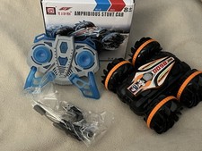 Kids Amphibious Remote Control Stunt Car B600