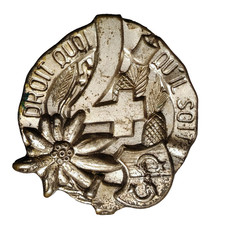 ALPINI 4° BTG SALUZZO DROIT QUOI QU IL SOIT DIST. ESERCITO ITALIANO PROD LABOR