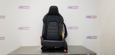 24 Volkswagen Golf R Power Heated Seat Front Left Driver Black Leather 24 Volkswagen Golf R Power Heated Seat Front Left Driver Black Leather