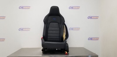 24 VOLKSWAGEN GOLF R POWER HEATED SEAT FRONT LEFT DRIVER BLACK LEATHER