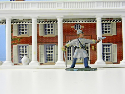 1  AIP Confederate Officer well Painted 1/32nd (Nov. Listing)