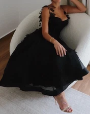 Zimmermann Natura Appliquéd Midi Corset Dress Size AU2 M