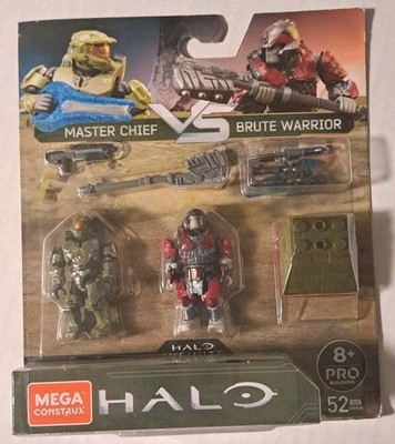 Mega Construx Halo Infinite Master Chief vs Brute Warrior 2 Figure Pack Banished