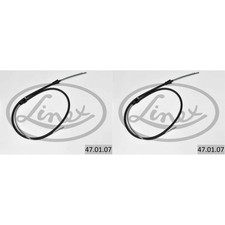 2x LINEX Handbremsseil Seilzug Feststellbremse für VW Polo 6N2 1.4 1.0 6N1 60