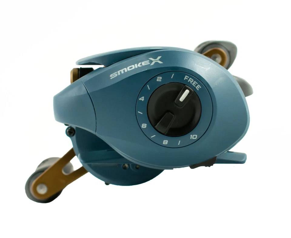 QUANTUM SMOKE X SMX100XPT 8.1:1 GEAR RATIO RIGHT HAND BAITCAST REEL - Image 4 of 4