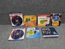 LOT of 7 AOL AMERICA ONLINE DISC / CD COLLECTION NEW - 3.5" Floppy