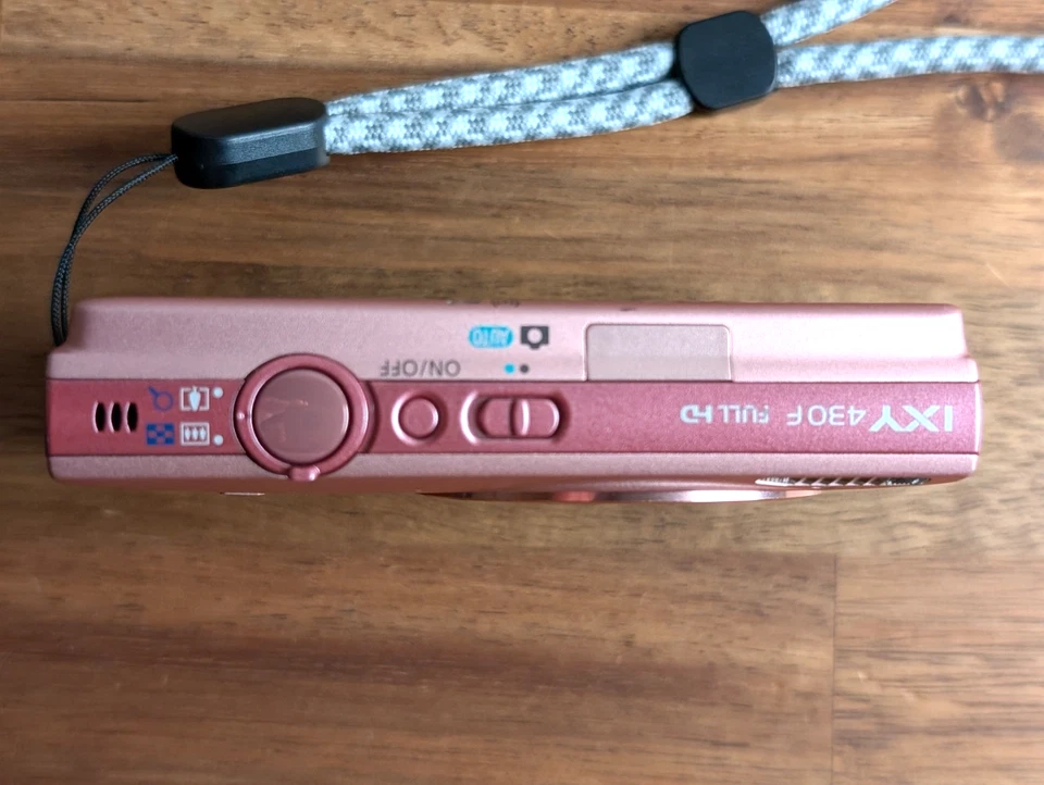 N MINT Canon IXY 430F Compact Digital Camera 16.1MP 5.0x English Japan Pink - Image 2 of 4