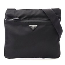 Prada Nylon Saffiano Leather Shoulder Bag