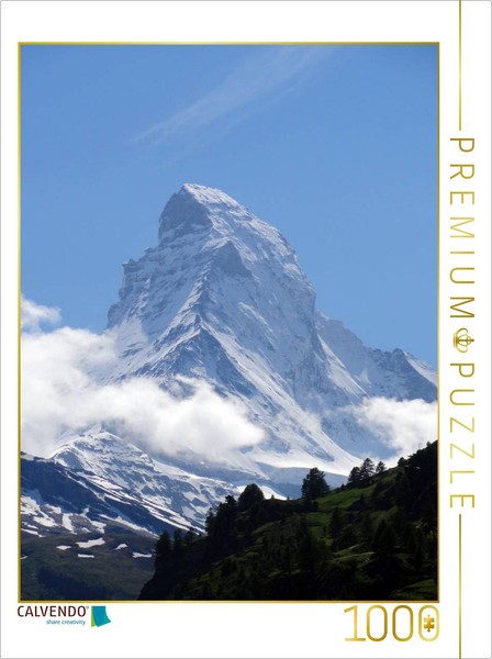 Calvendo Puzzle Wolkenstimmung Am Matterhorn - Zermatt | 1000 Teile Lege-GrößE 6-image