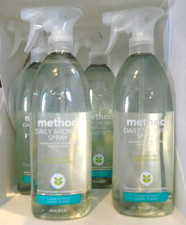 Method Daily Shower Spray Cleaner Eucalyptus Mint 28oz Pack of 4