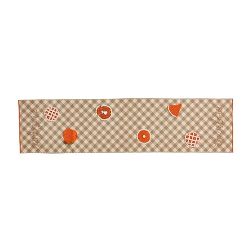 Mud Pie Crochet Pumpkin Table Runner - Thumbnail 3