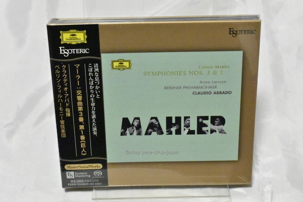 Gustav Mahler,...Berliner Anna Larsson-Symphony no. 3-HYBRID SACD Japan