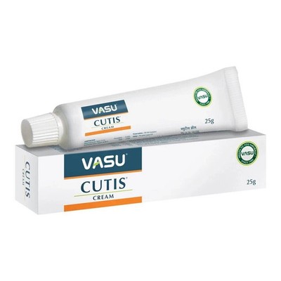 3X Vasu Cutis Cream 25g Herbal Skin Care Cream for Pimples & Acne Relief