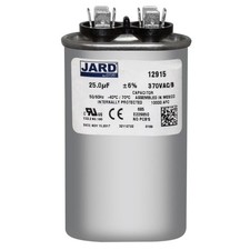 Air Conditioning HVAC Oval Fan Motor Run Capacitor 25 MFD 370 Volts