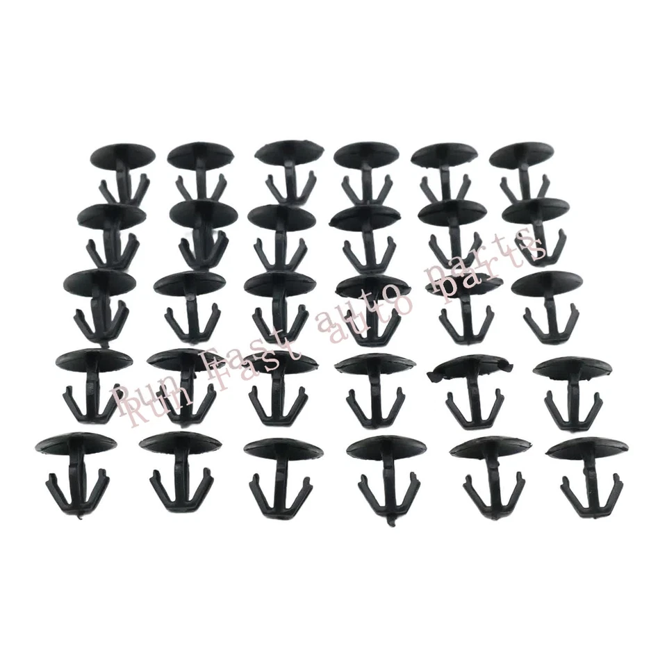 30x Clip de retención de sello de capó retenedor de plástico para Acura RL RDX MDX 1999-2005 Foto 2 de 4