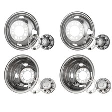 16 8 Lug Dually Wheel Simulators Rim Liners For Dodge Ford Chevy Gmc