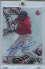 David Ortiz 2016 Topps High Tek On Card Auto Autograph Boston Red Sox