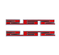 2x Metal 262 Number Logo Badge Emblem Polished Decal Plate Adhesive Sticker