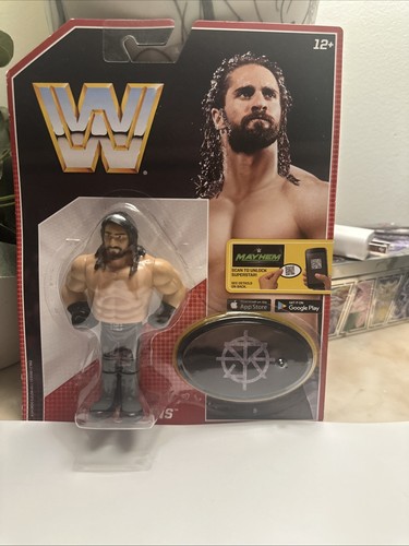 WWE Seth Rollins Mattel Retro Series 3 Action Figu...