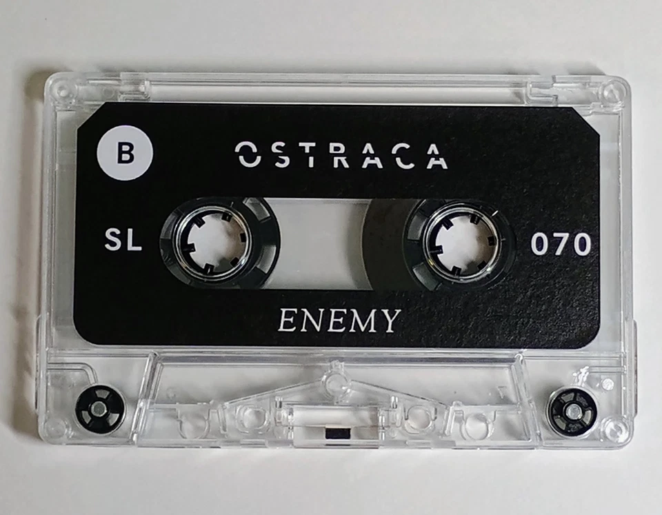 Ostraca - Enemy (2018) Clear Cassette Ltd Edition Of 200 Copies - Unplayed  Foto 4 de 4
