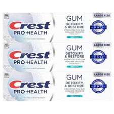 Crest Pro-Health Gum Detoxify & Restore Deep Clean Toothpaste 4.8 oz 2 Pack of 3