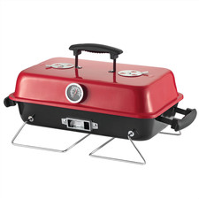 TABLETOP BBQ PORTABLE CHARCOAL BARBECUE COMPACT GRILL FOR CAMPING PICNIC CARAVAN