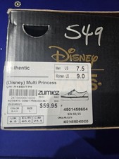 VANS  Disney Multi Princess Authentic  Shoes US Mens Sz 7.5 New no tags