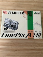 Fujifilm FinePix A Series A340 4.0MP Digital Camera - Silver - 16 MB  128 MB