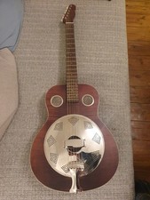 Fender Brown Derby resonator acoustic guitar - good condition