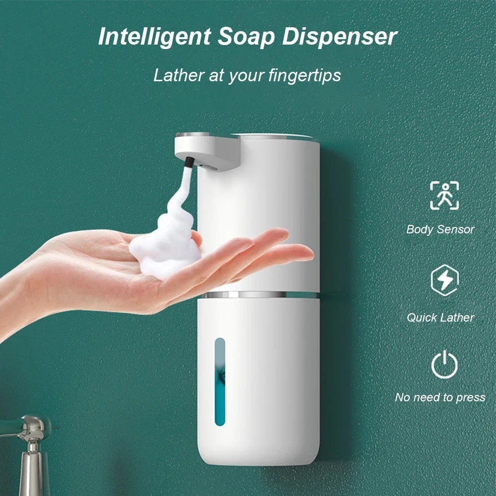Distributeur mousse de savon haut de gamme design minimaliste 380ML