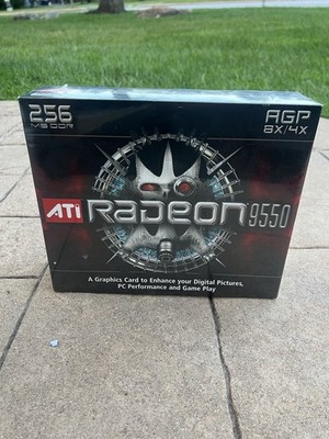 ATI Technologies AMD Radeon 9550 256MB DDR Video Card - Factory Sealed NEW 